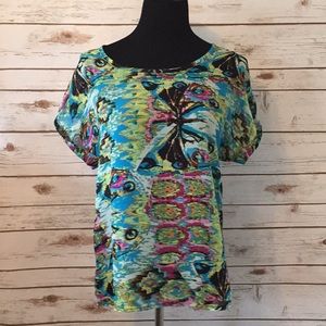 Miss Finch Watercolor Blouse